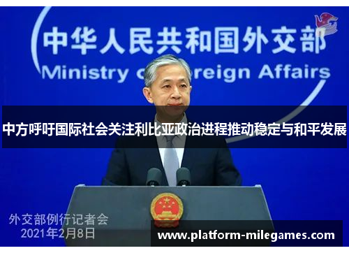 中方呼吁国际社会关注利比亚政治进程推动稳定与和平发展