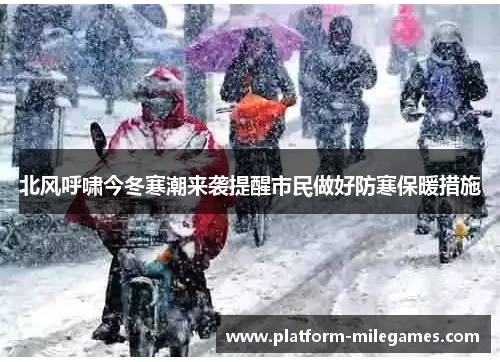 北风呼啸今冬寒潮来袭提醒市民做好防寒保暖措施