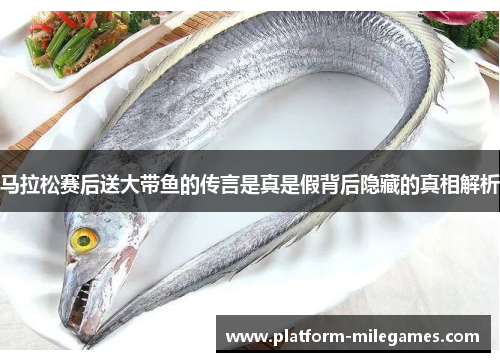 马拉松赛后送大带鱼的传言是真是假背后隐藏的真相解析